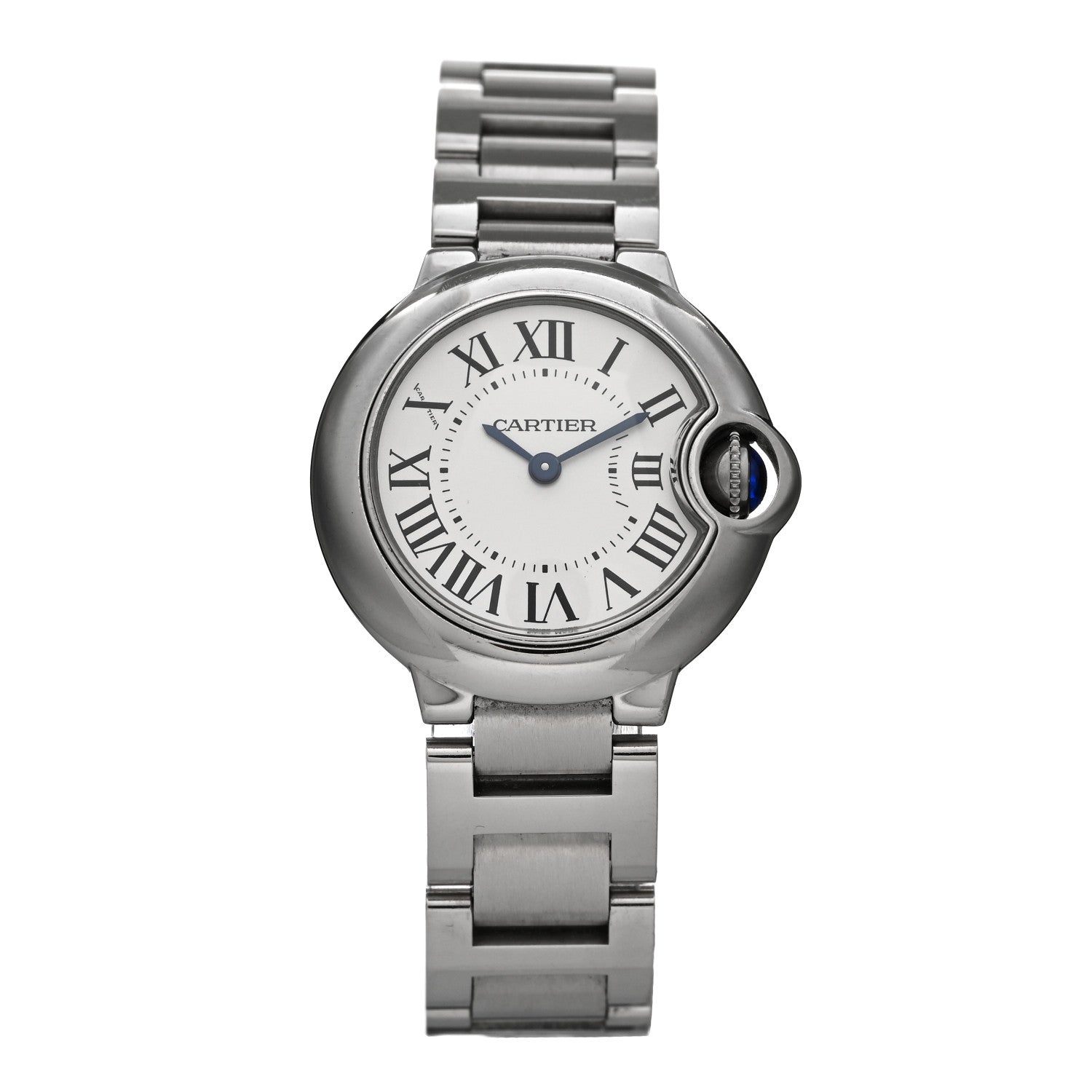 Cartier Stainless Steel 28mm Ballon Bleu De Cartier Quartz Watch 1 of 4