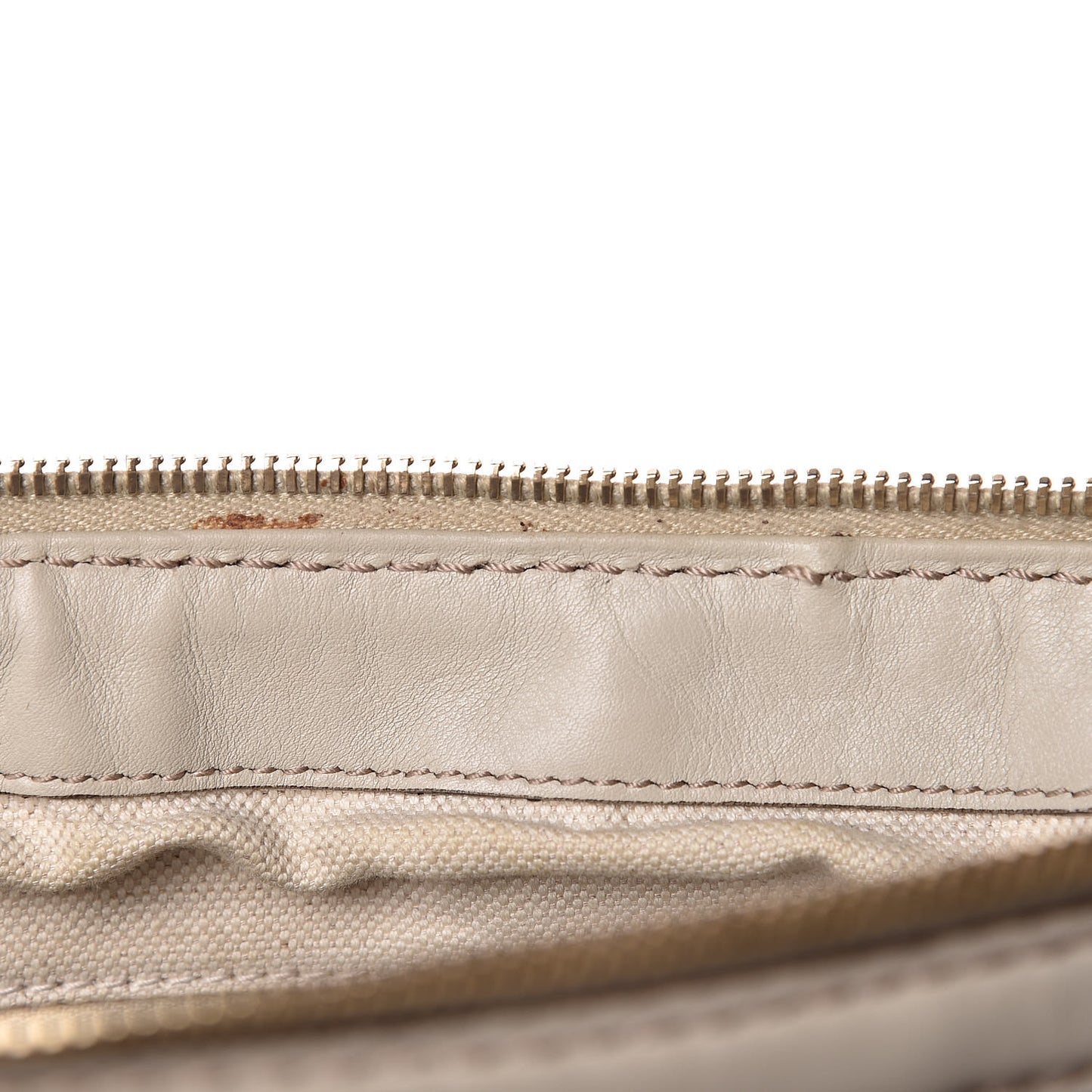 Guccissima Medium Sukey Top Handle Bag White