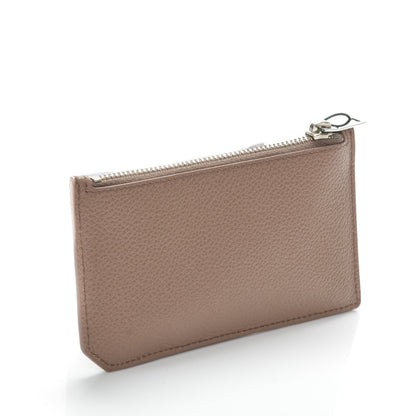 Saint Laurent Grained Calfskin 5 Fragments Zip Pouch Card Holder Fard 3 of 6