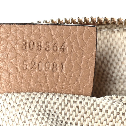 Gucci Pebbled Calfskin Small Soho Disco Bag Camelia 7 of 12
