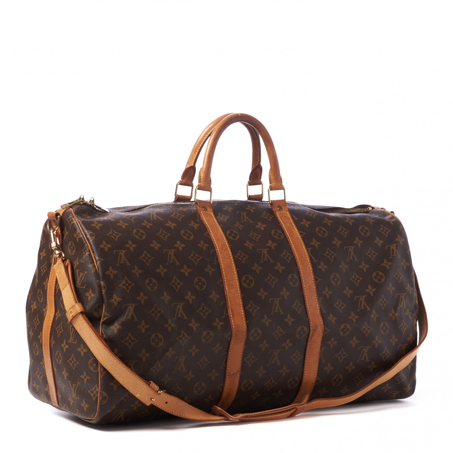 Louis Vuitton Monogram Keepall Bandouliere 55 3 of 14