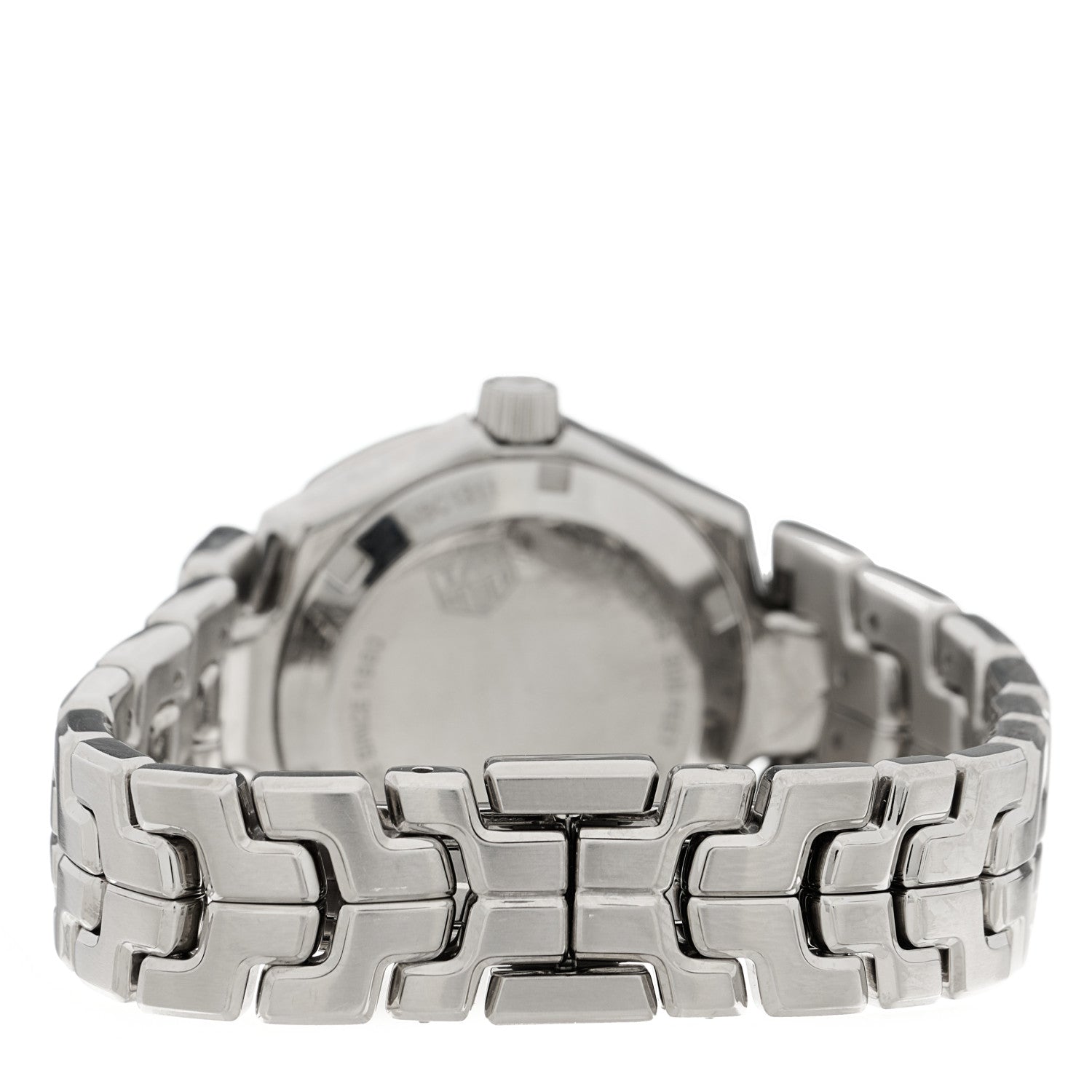 Tag Heuer Stainless Steel Blue Mother of Pearl 32mm Link Lady Quartz Watch WBC1311 3 of 5