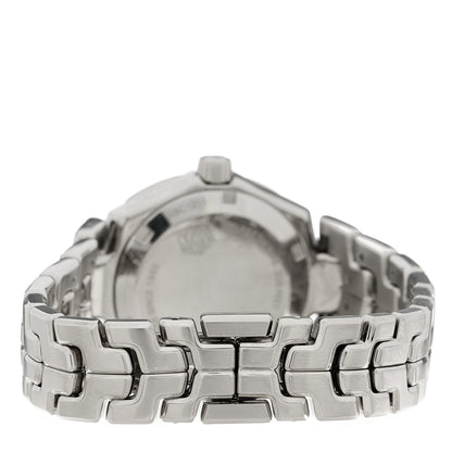 Tag Heuer Stainless Steel Blue Mother of Pearl 32mm Link Lady Quartz Watch WBC1311 3 of 5