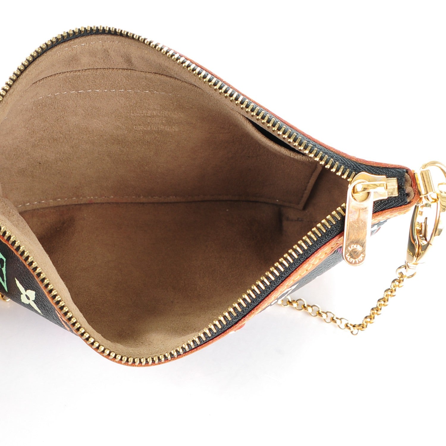 Louis Vuitton Monogram Multicolor Pochette Milla MM Black 5 of 9