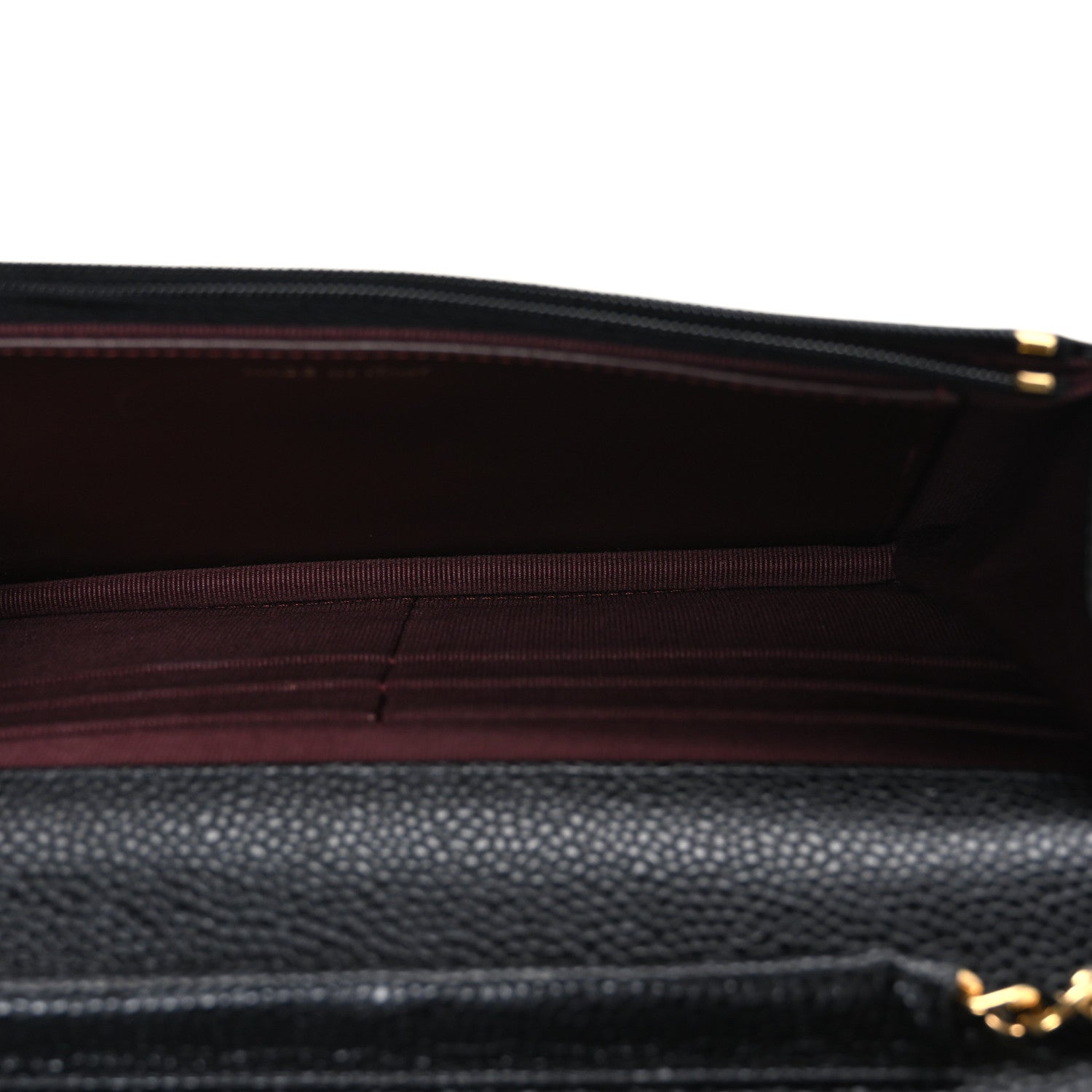 Chanel Caviar Quilted Wallet On Chain WOC Black 5 of 13