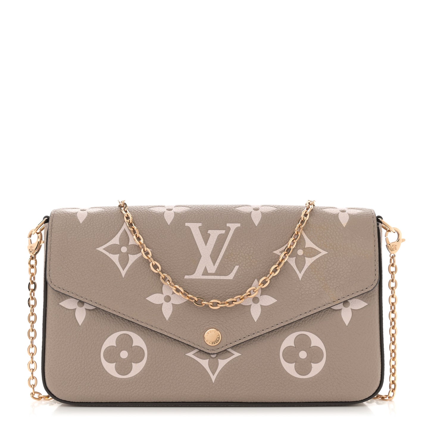 Empreinte Monogram Giant Felicie Pochette Tourterelle Creme