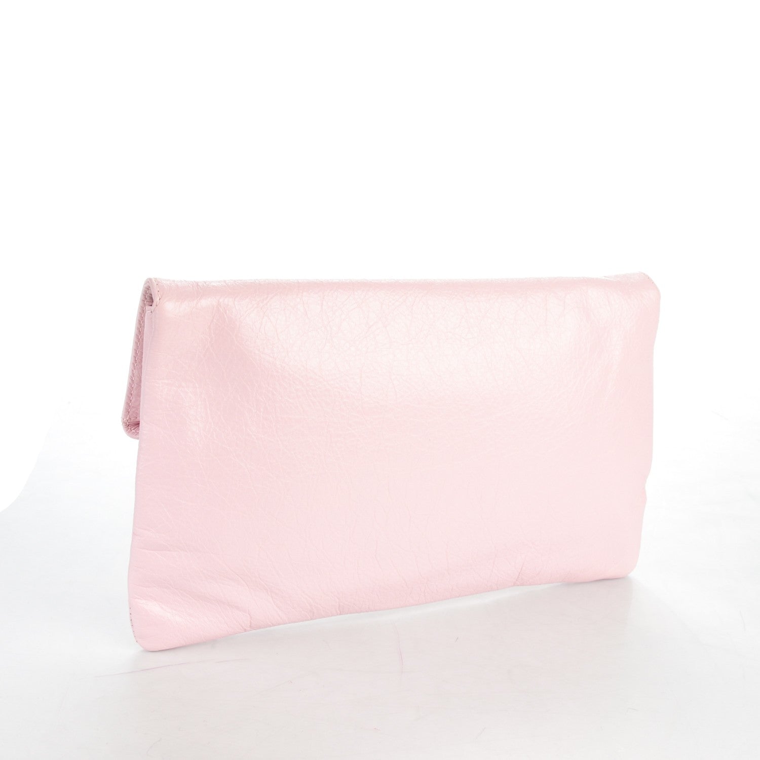Balenciaga Agneau Giant 12 Gold Hardware Envelope Clutch Rose Poudre 3 of 7