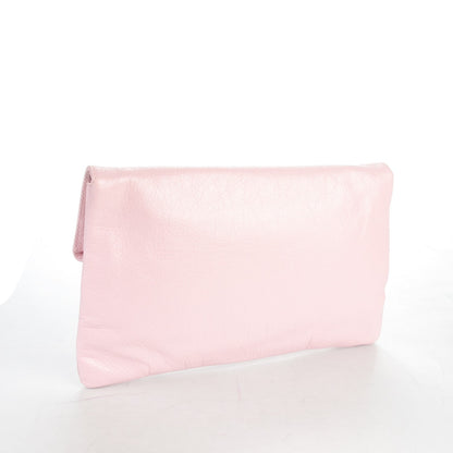 Balenciaga Agneau Giant 12 Gold Hardware Envelope Clutch Rose Poudre 3 of 7