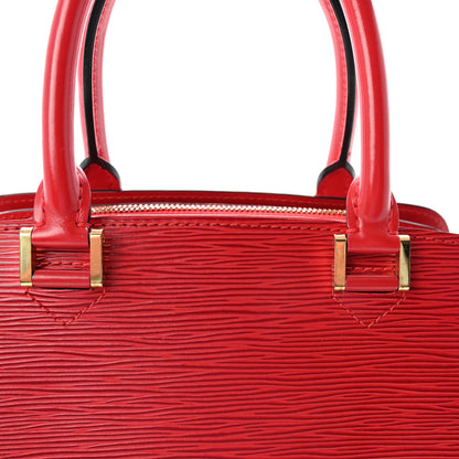 Louis Vuitton Epi Pont-Neuf Castillan Red 7 of 9