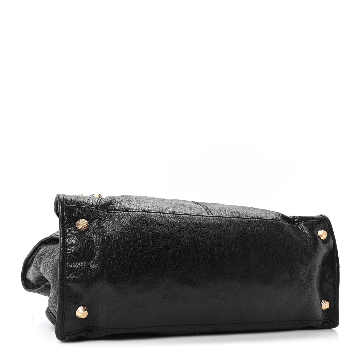 Agneau Giant 12 Gold Hardware Work Black