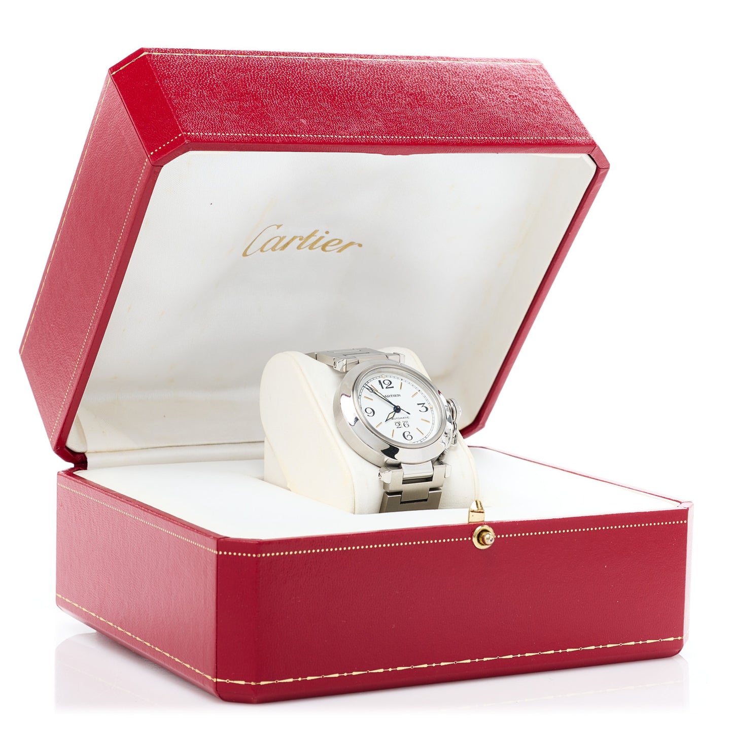 Stainless Steel 35mm Pasha C Big Date Automatic Watch