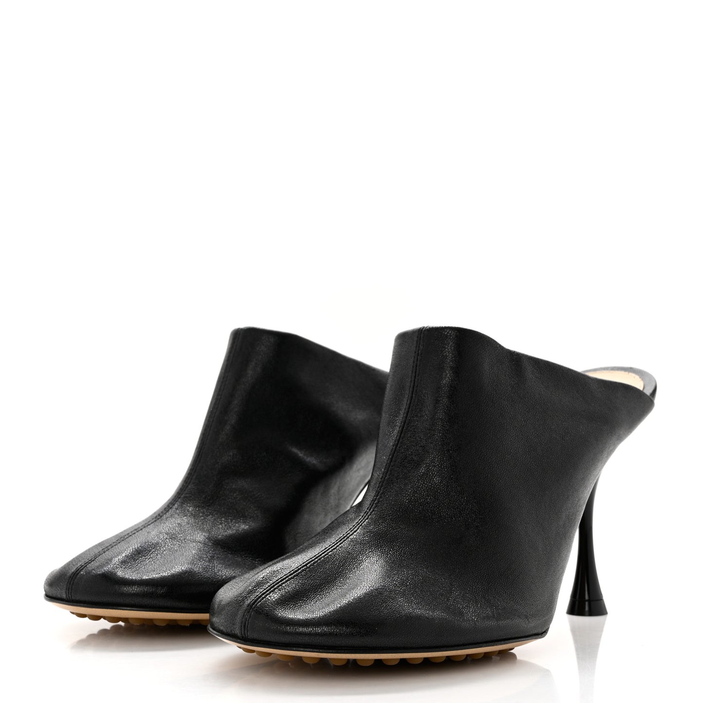 Stretch Nappa Dot Pumps 36 Black