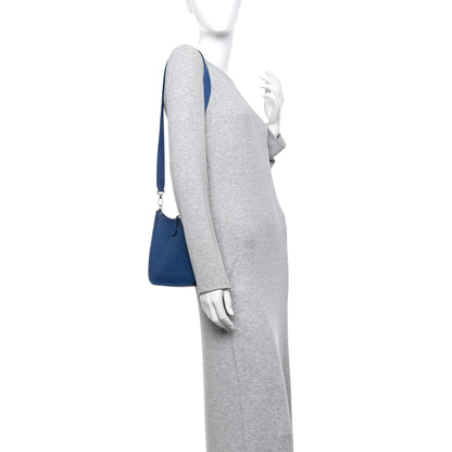 Hermes Taurillon Clemence Evelyne TPM Bleu Tie 2 of 10