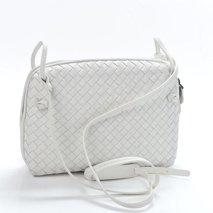 Bottega Veneta Nappa Intrecciato Pillow Crossbody Messenger White 2 of 8