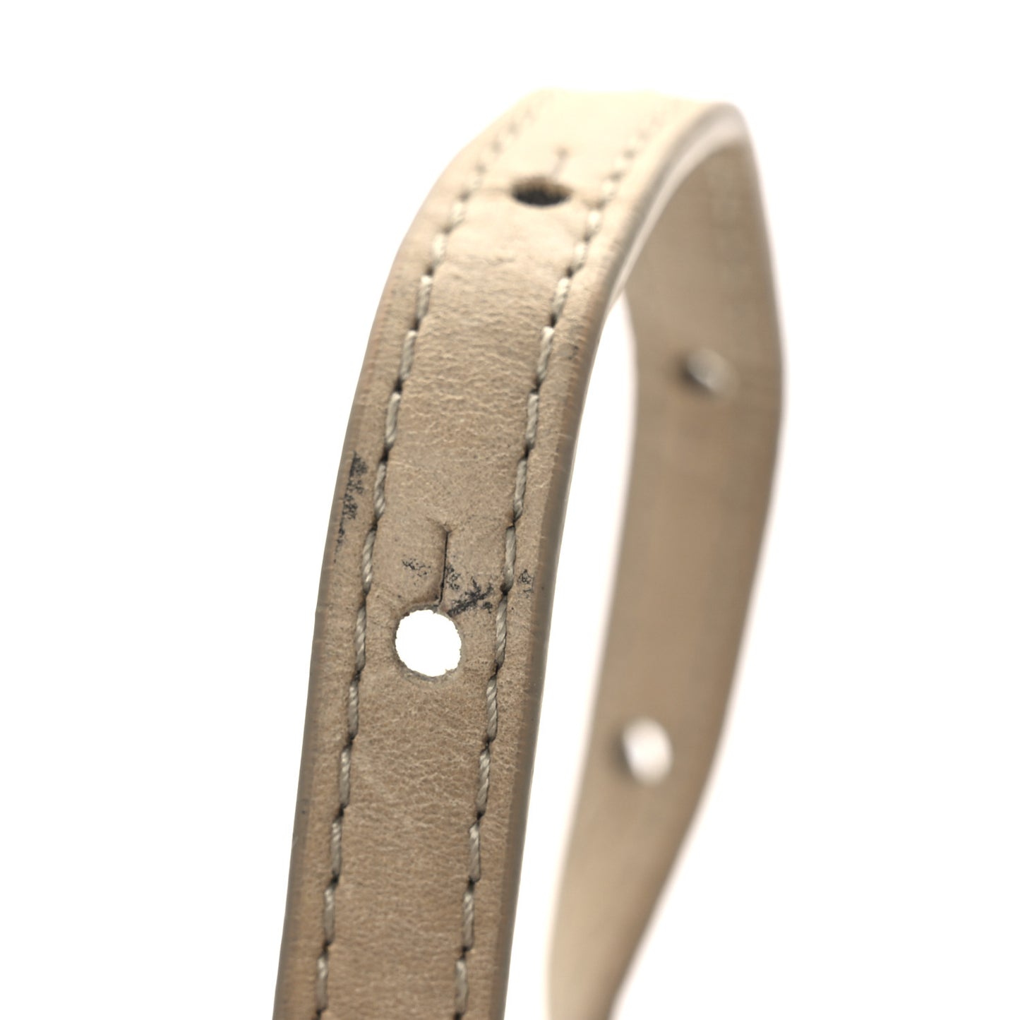 Calfskin Mini Le Chiquito Whipstitch  Beige