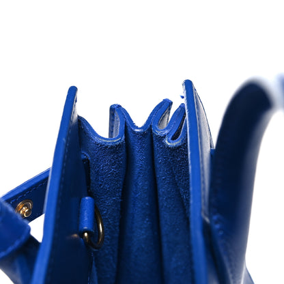 Saint Laurent Calfskin Nano Sac De Jour Royal Blue 10 of 11