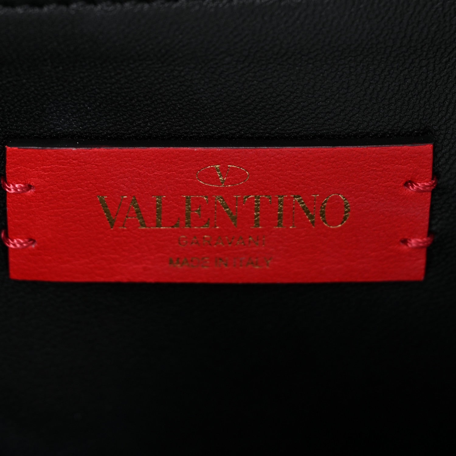 Valentino Garavani Vitello Rockstud Flip Lock Flap Messenger Black 7 of 16