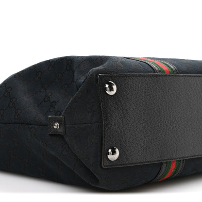 Gucci Monogram Web Large Joy Tote Black 9 of 10