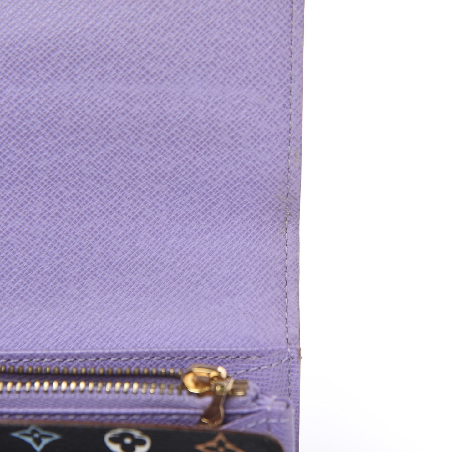 Monogram Multicolor Sarah Wallet Black Violet