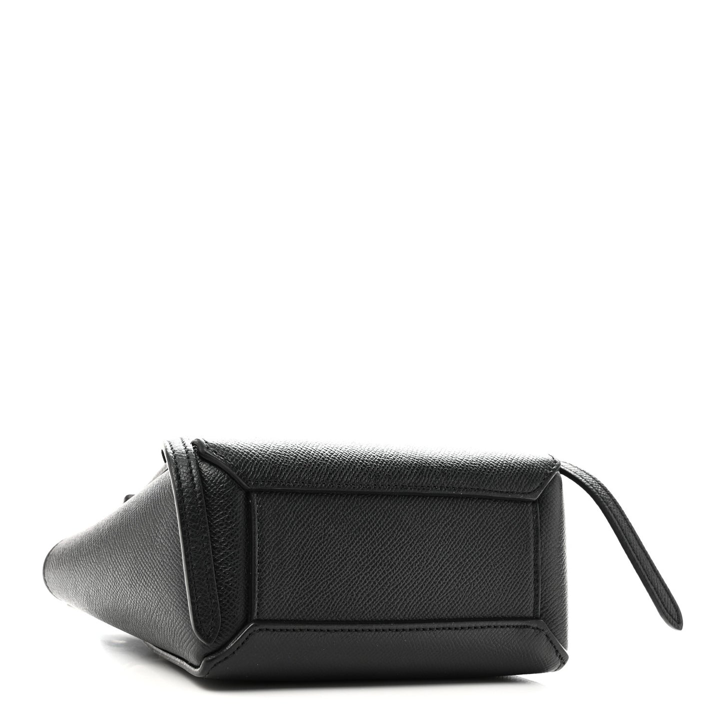Grained Calfskin Pico Belt Bag Black