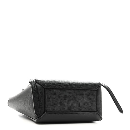 Celine Grained Calfskin Pico Belt Bag Black 4 of 10