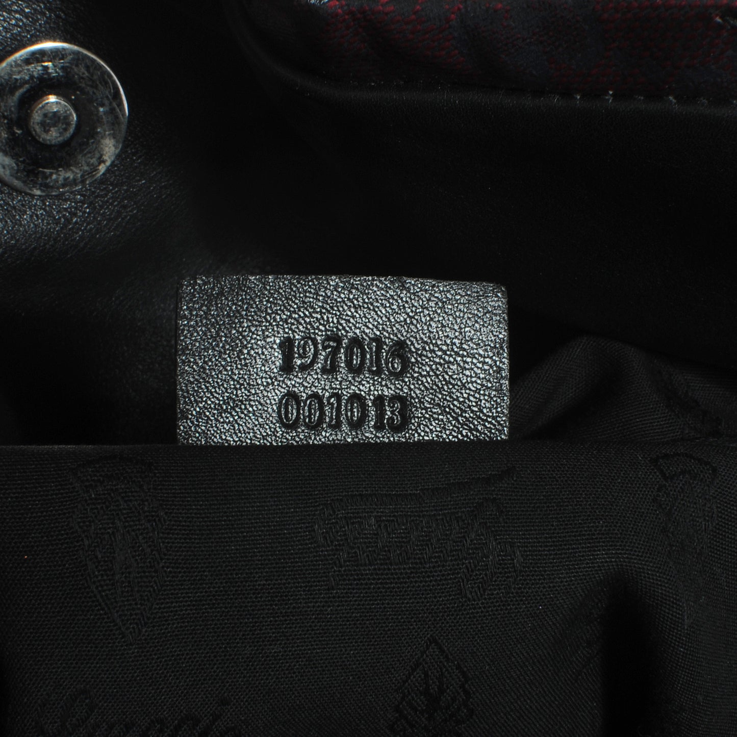 Crystal Medium Hysteria Tote Bordeaux