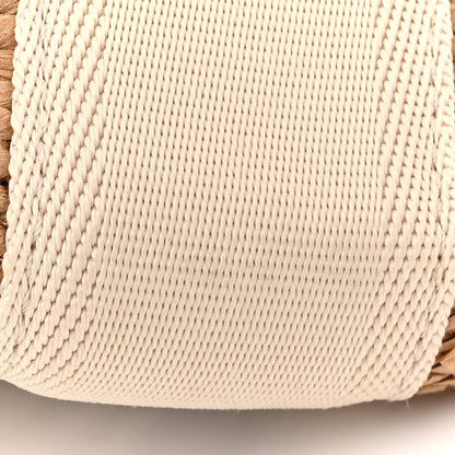 Chloe Raffia Large Woody Tote White 10 of 10