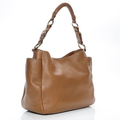 Prada Vitello Daino Hobo Caramel 3 of 17