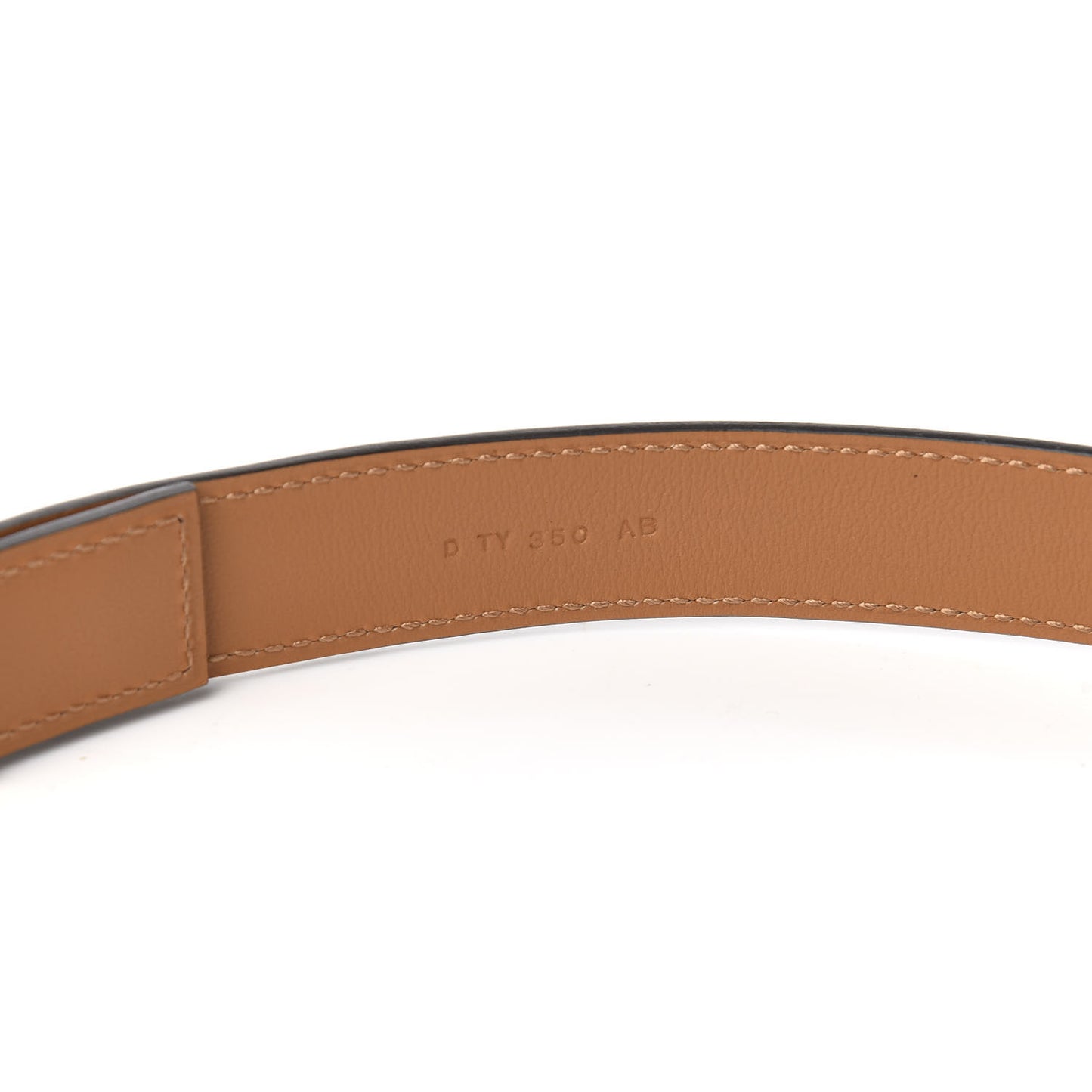 Madame Calfskin 24mm Collier De Chien Belt Gold
