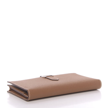 Hermes Epsom Bearn Gusset Wallet Gold 4 of 8