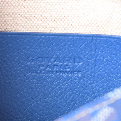 Goyard Goyardine Plumet Wallet Clutch Sky Blue 6 of 8