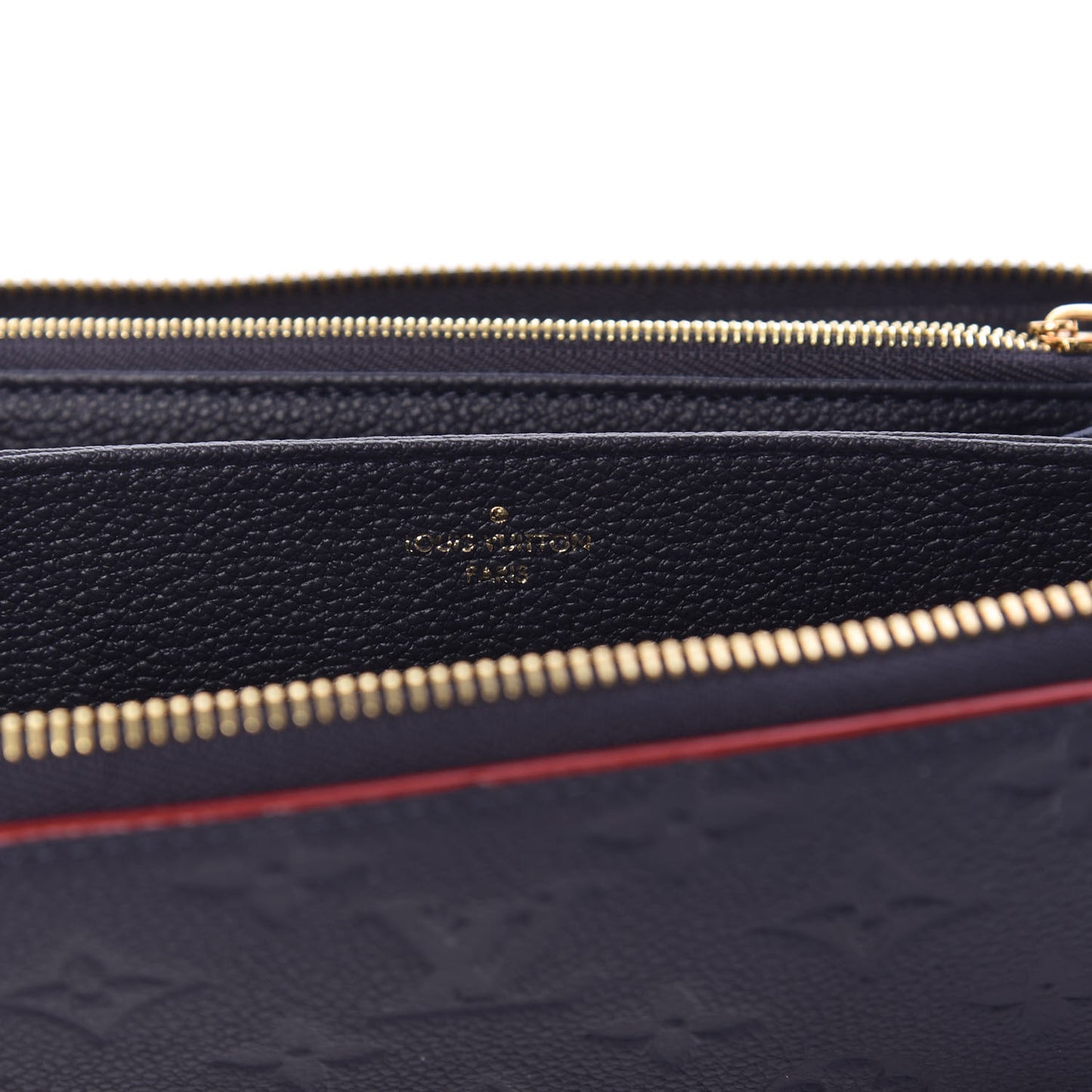 Empreinte Zippy Wallet Marine Rouge