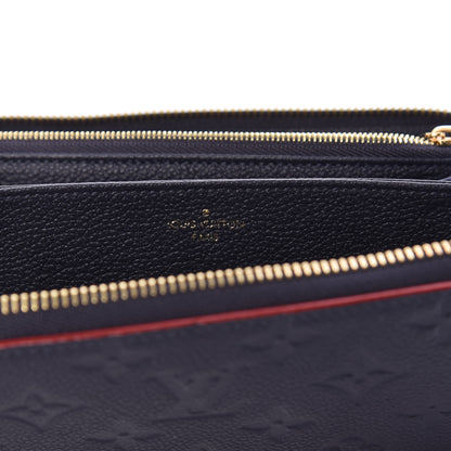 Louis Vuitton Empreinte Zippy Wallet Marine Rouge 6 of 9