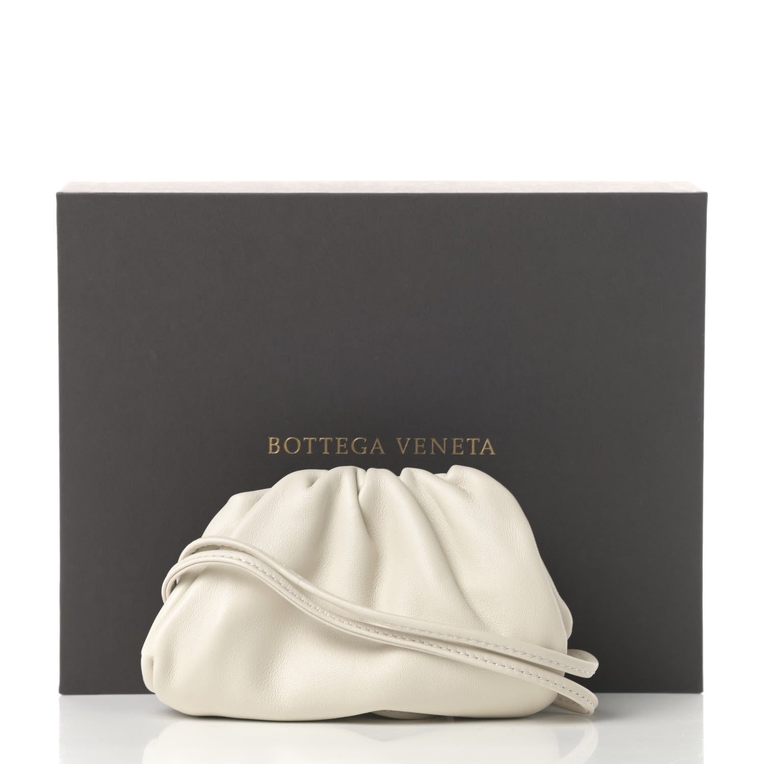 Bottega Veneta Butter Calfskin Coin Purse Mist 8 of 8