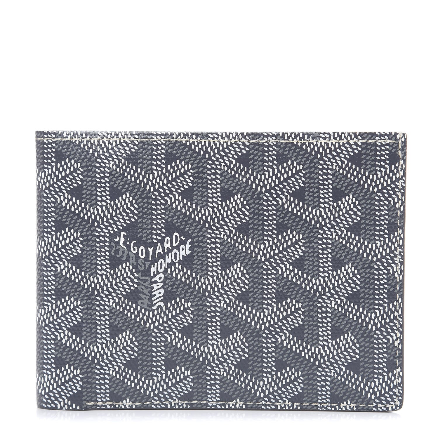 Goyard Goyardine Bi-Fold Victoire PM Wallet Grey 1 of 6