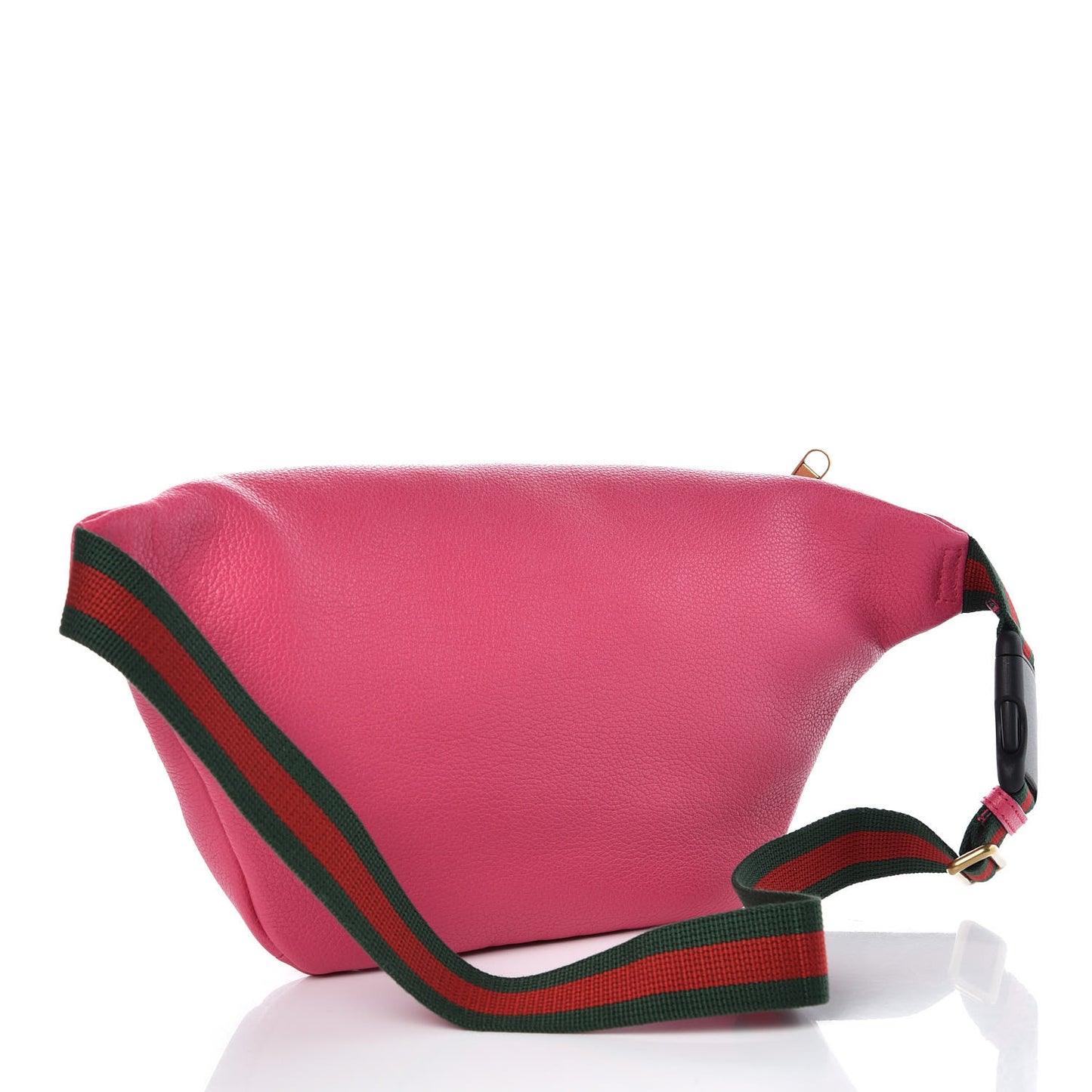 Grained Calfskin Logo Belt Bag Pink