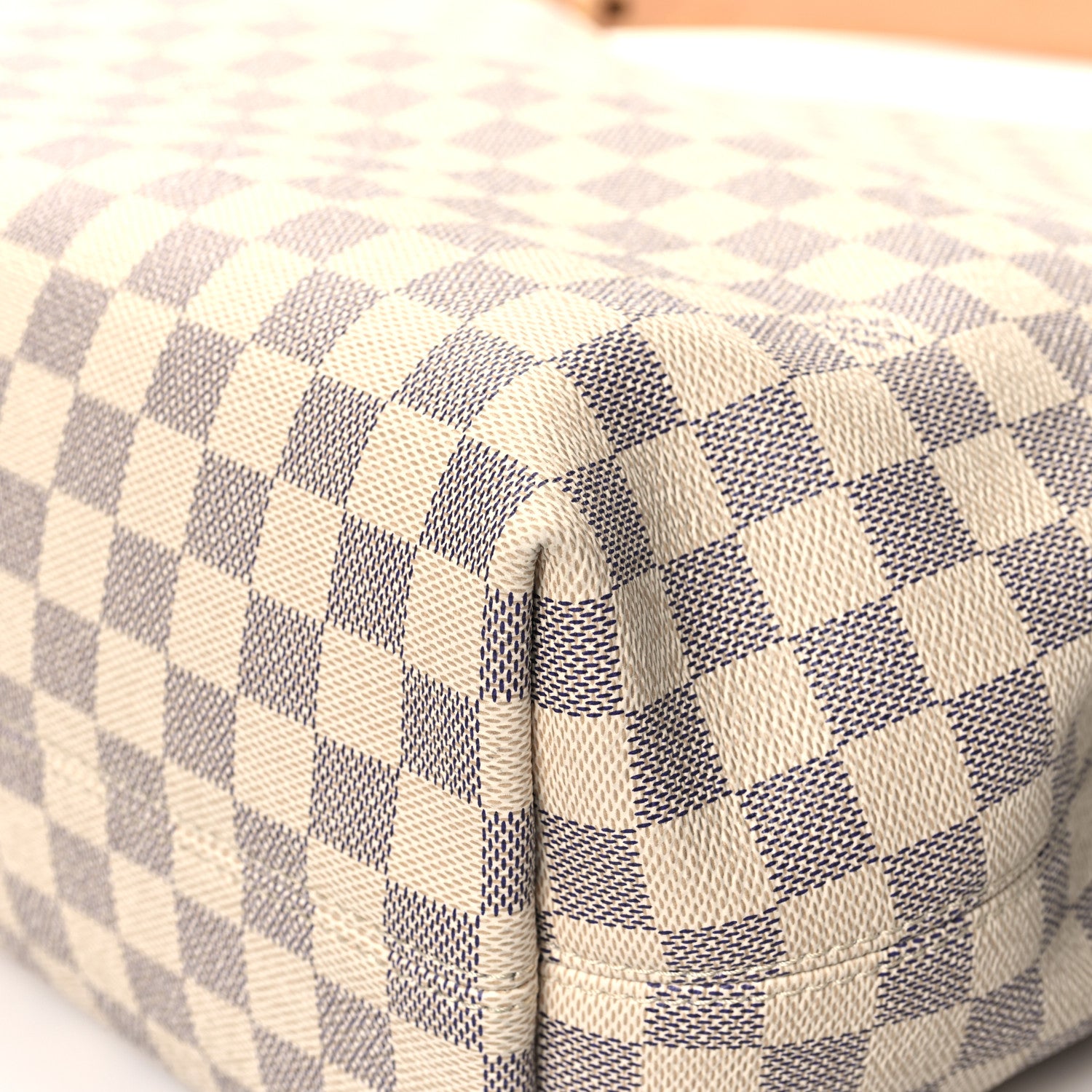 Louis Vuitton Damier Azur Graceful MM Rose Ballerine 11 of 13