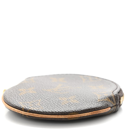 Louis Vuitton Monogram Round Coin Purse 9 of 9