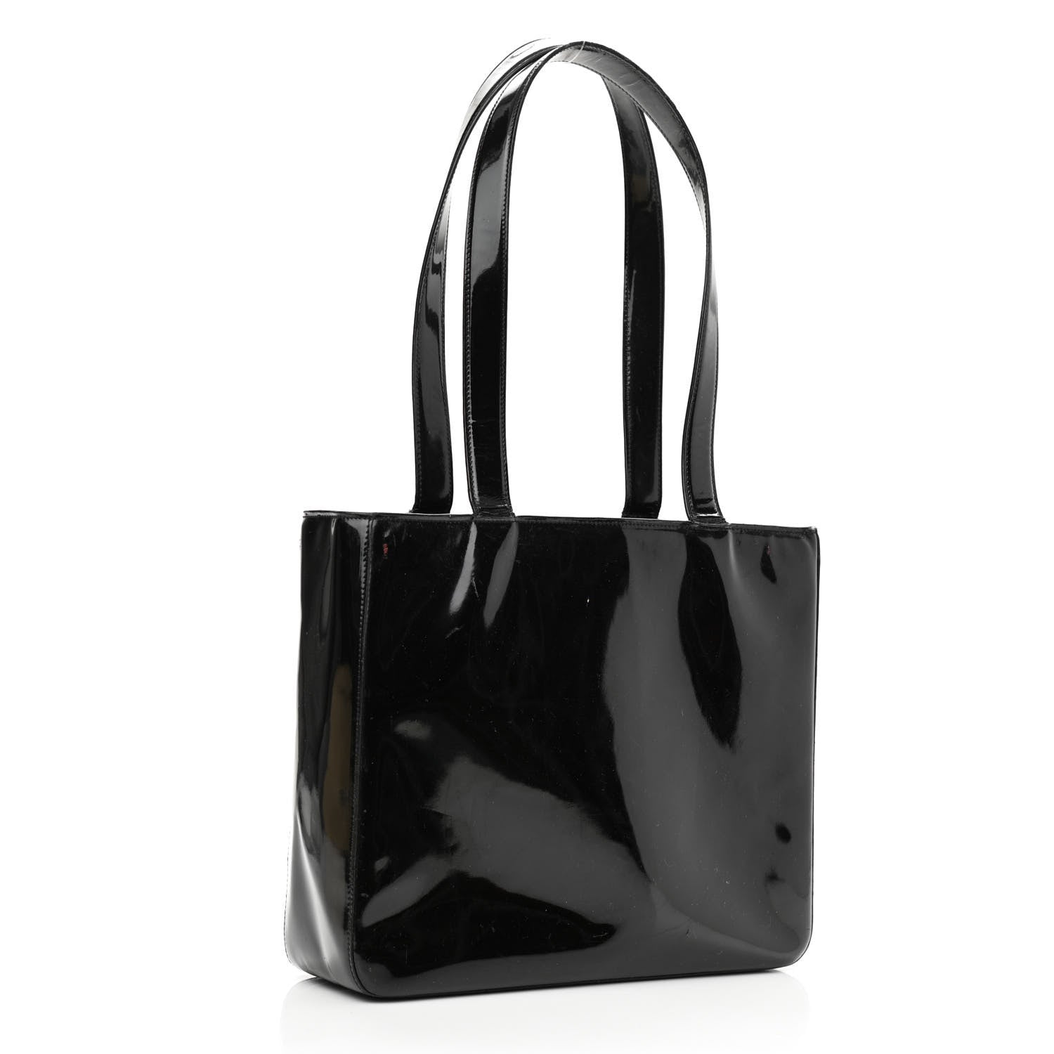 Chanel Patent Tote Black 3 of 15