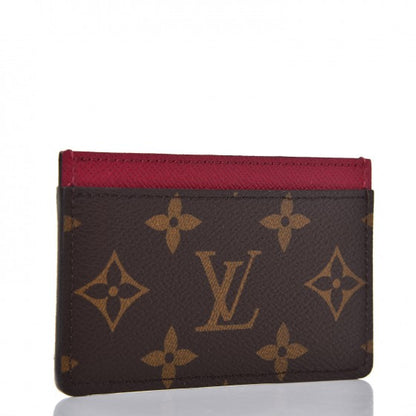 Louis Vuitton Monogram Card Holder Fuchsia 3 of 8