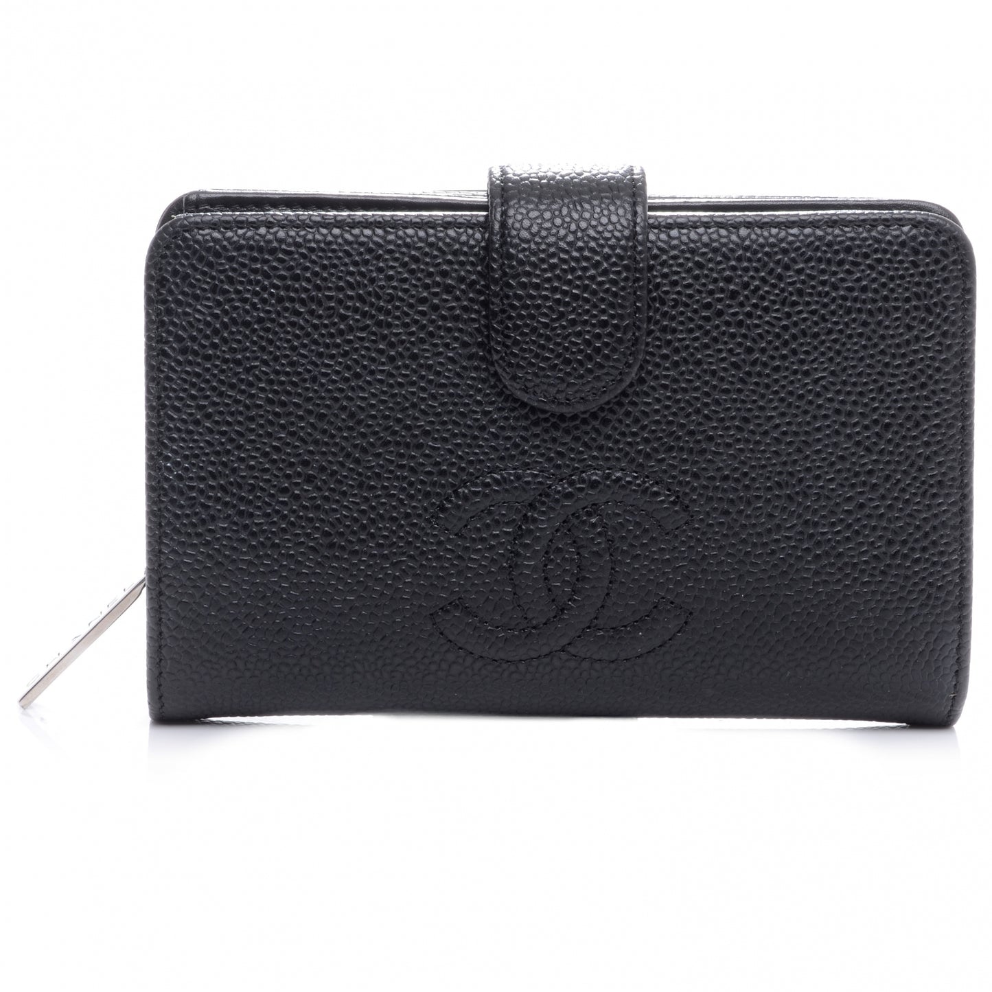 Caviar CC French Wallet Black
