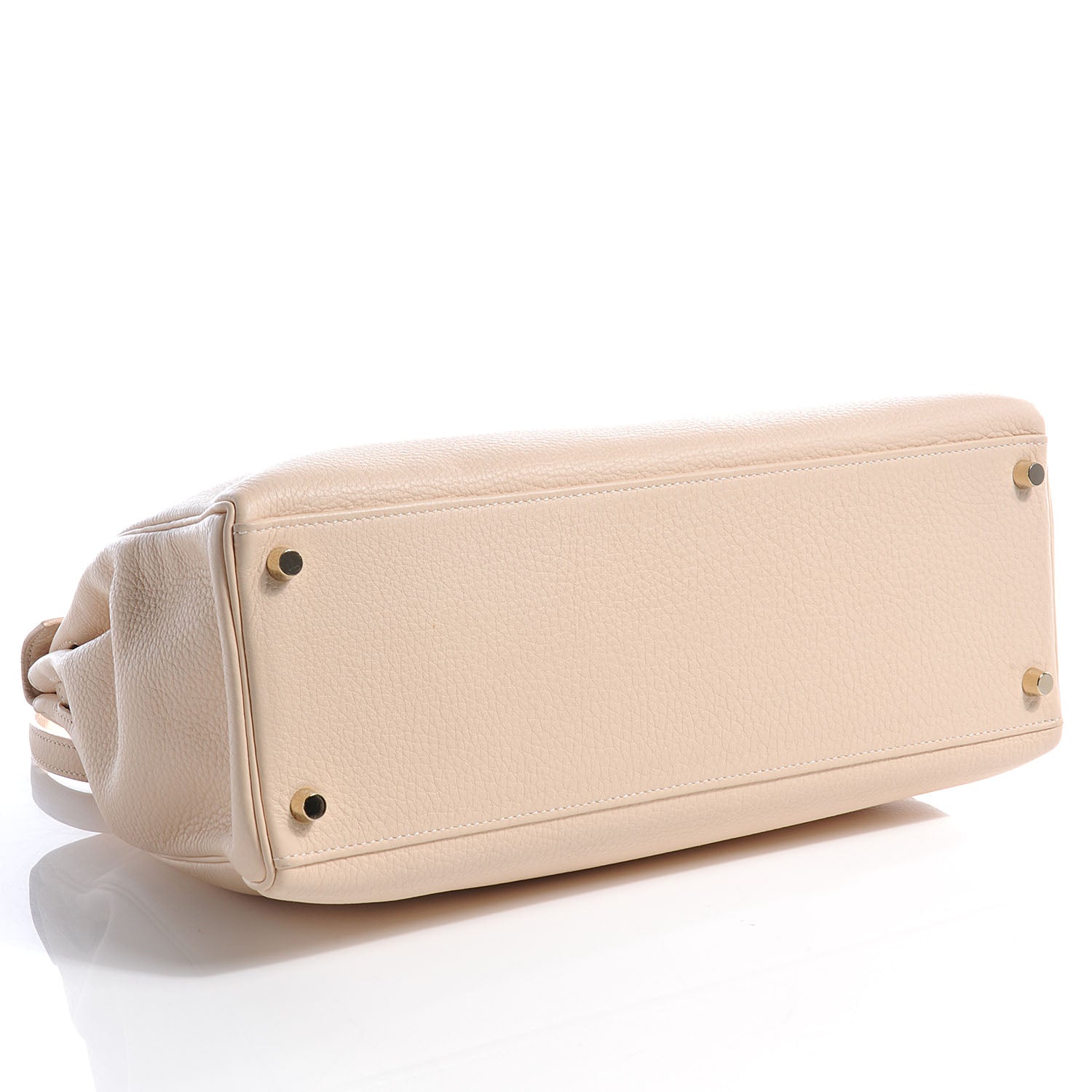 Hermes Taurillon Clemence Kelly 35 Poudre 4 of 12