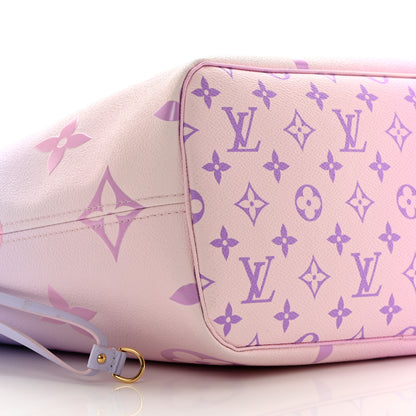 Louis Vuitton Monogram Giant Spring In The City Neverfull MM Sunrise Pastel 8 of 11