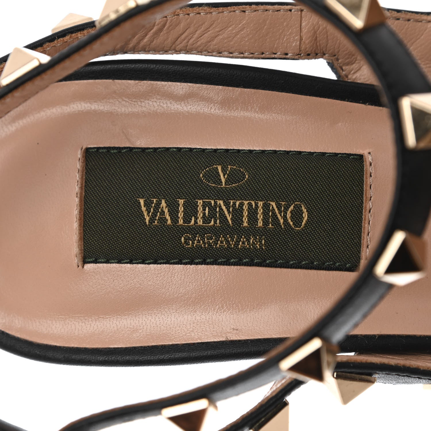 Valentino Garavani Nappa Crystal Camustars Rockstud Ankle Strap 100mm Pumps 40 Blue 7 of 8