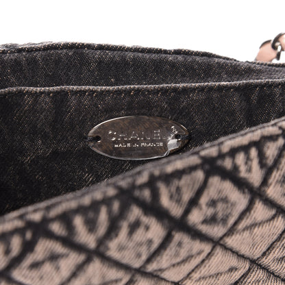 Chanel Washed Denim Quilted Small Denimpression Flap Rose Clair 9 of 11