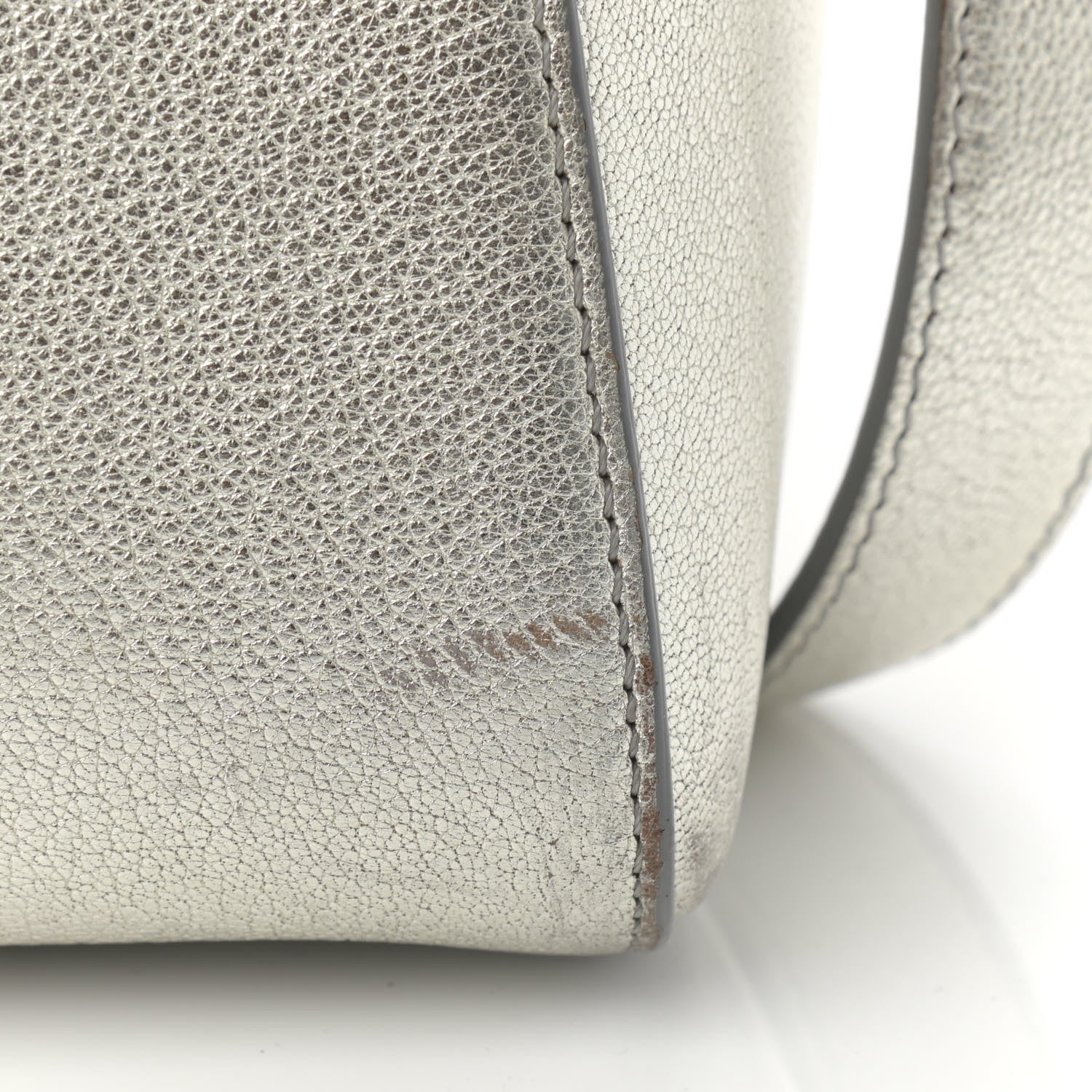 Givenchy Metallic Sugar Goatskin Small Antigona Silver 21 of 25