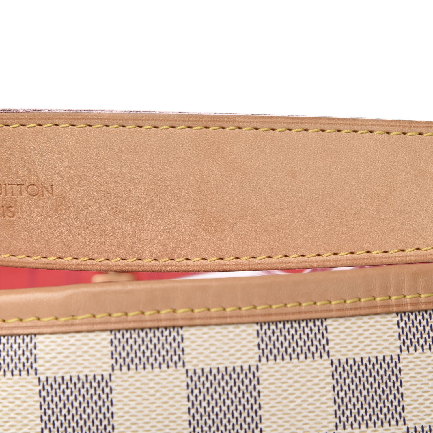Louis Vuitton Damier Azur Delightful MM Pink 14 of 14