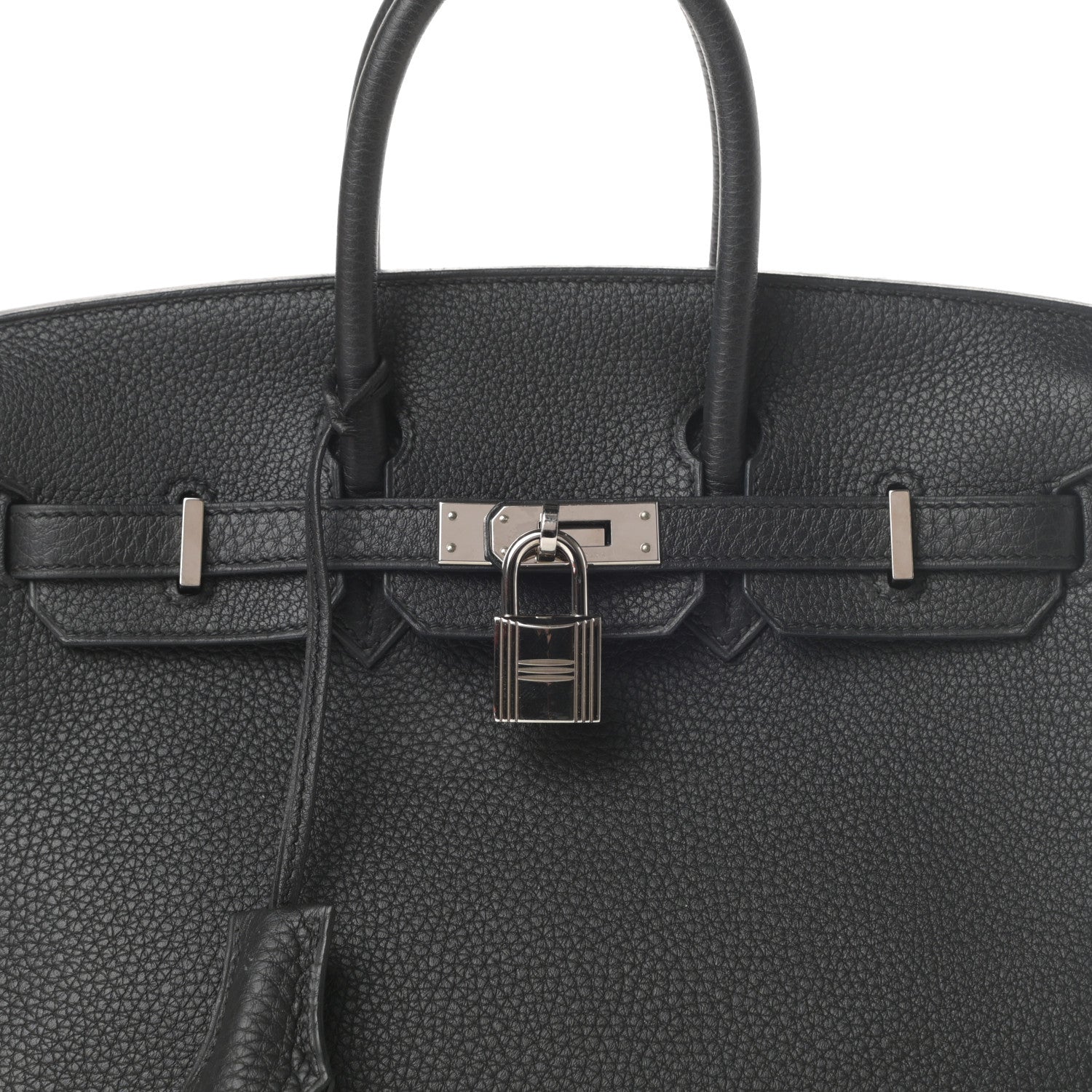 Hermes Togo Birkin 25 Black 8 of 12
