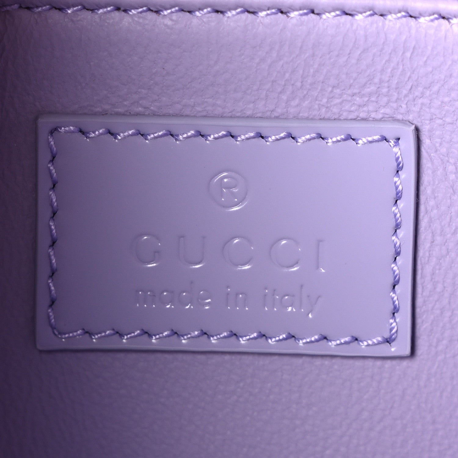 Gucci Patent Siena Small Shoulder Bag Lapis 6 of 10