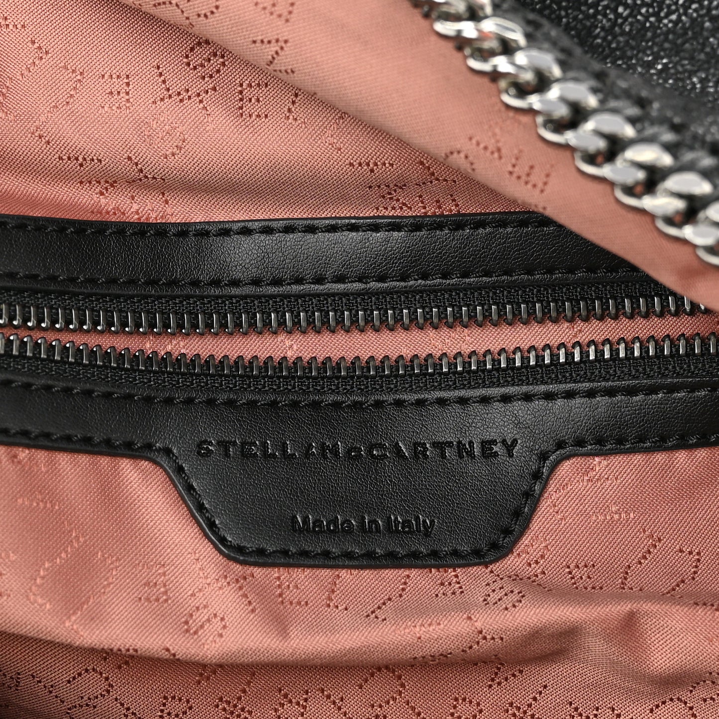 Shaggy Deer Small Falabella Backpack Black